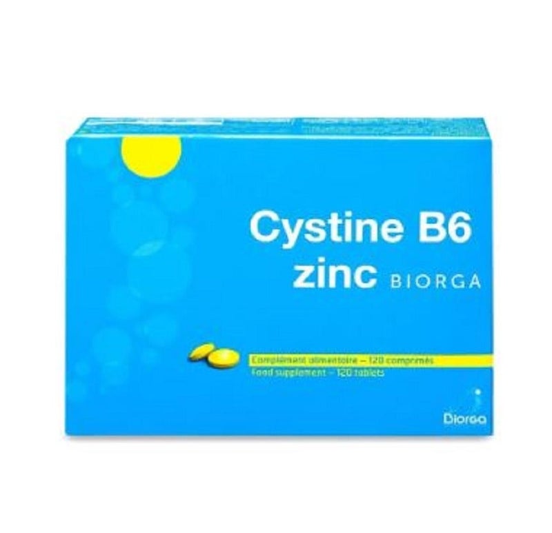 Biorga Cystine B6 Zinc 120 Tablets - Image 1